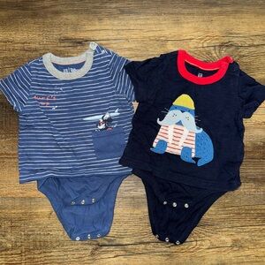 Baby Gap onesie shirt sets!